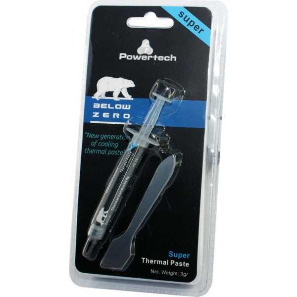 POWERTECH Θερμοαγώγιμη Πάστα PT-490, Super Series, 3gr POWERTECH Θερμοαγώγιμη Πάστα PT-490, Super Series, 3gr