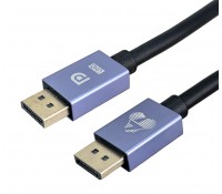 POWERTECH καλώδιο DisplayPort CAB-DP072, 8K/60Hz, 48 Gbps, 1.5m, μαύρο