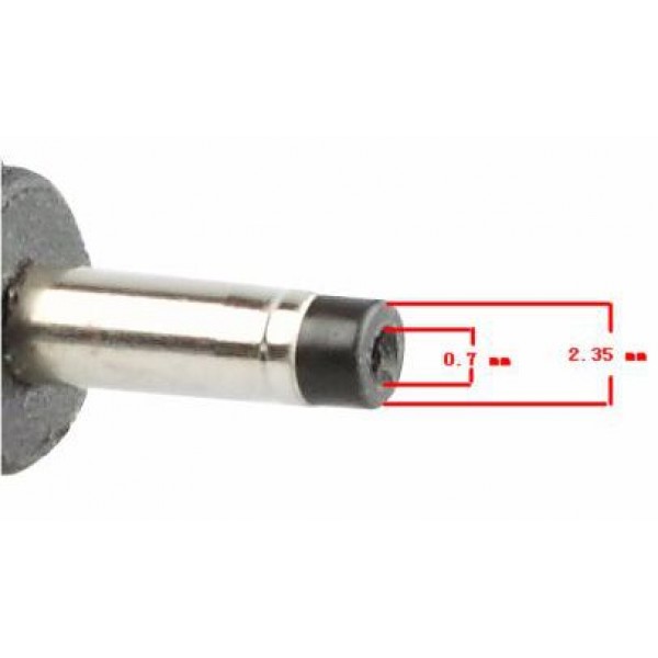 Βύσμα για φορτιστή LAPTOP - M21 - ASUS, POWERTECH Βύσμα για φορτιστή LAPTOP - M21 - ASUS, POWERTECH