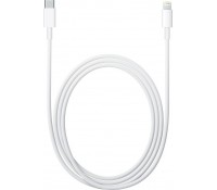 Apple Charge Cable USB-C male - Lightning Λευκό 2m (MKQ42ZM/A) (APPMKQ42ZM/A), Retail