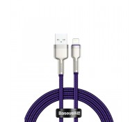 Baseus Καλώδιο USB σε Lightning Cafule 1m Μοβ (CALJK-A05) (BASCALJK-A05)