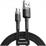 Baseus Cafule Braided USB 2.0 to micro USB Cable Γκρι 1m| CAMKLF-BG1