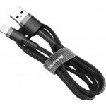 Καλώδιο Baseus CALKLF-CG1 Cafule Lightning Cable 1.5A Quick Charge (2m) Black/Grey