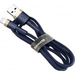 Baseus Cafule Braided USB to Lightning Cable Μπλε 2m 