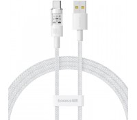 Baseus - Data Cable Gem (P10373002311-01) - USB to Type-C, Super Fast Charging 100W, 2m - GMoon White Baseus - Data Cable Gem (P10373002311-01) - USB to Type-C, Super Fast Charging 100W, 2m - GMoon White