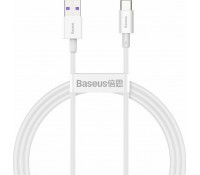 Baseus Superior Series USB 2.0 Cable USB-C male - USB-A male Λευκό 1m, CATYS-02