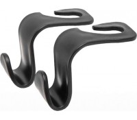 Κρεμάστρα αυτοκινήτου CAR-0007 για το προσκέφαλο, μαύρη, 2τμχ