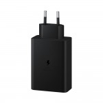 TRAVEL SAMSUNG EP-T6530NBEGEU TRIO PD 3.0 USB A 15W 5V 2A/9V 1.67A+USB C 5V 3A/9V 3A/15V 3A/20V 3.25A+USB C 65W BLACK PACKING OR