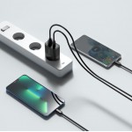 Tech-Protect Φορτιστής Χωρίς Καλώδιο με Θύρα USB-A και Θύρα USB-C 30W Power Delivery / Quick Charge 3.0 Μαύρος (C30W)