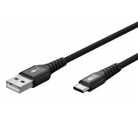 GOOBAY καλώδιο USB-C σε USB 74528, 60W, 480Mbps, 3m, μαύρο