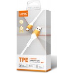 LDNIO Καλώδιο USB-C σε USB LS801 30W 1m Λευκό