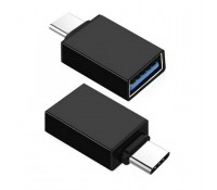 POWERTECH αντάπτορας USB 3.0 σε USB Type-C CAB-UC057, μαύρος