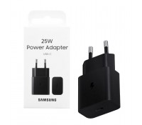 Samsung Φορτιστής Τοίχου USB-C 25W EP-T2510 Μαύρος