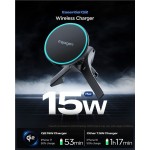 Spigen Βάση Κινητού Αυτοκινήτου με Μαγνήτη και Φόρτιση MagSafe Μαύρη, EV15MAQ QI2 Spigen Βάση Κινητού Αυτοκινήτου με Μαγνήτη και Φόρτιση MagSafe Μαύρη, EV15MAQ QI2
