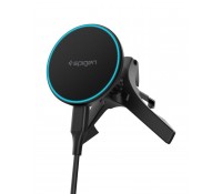 Spigen Βάση Κινητού Αυτοκινήτου με Μαγνήτη και Φόρτιση MagSafe Μαύρη, EV15MAQ QI2