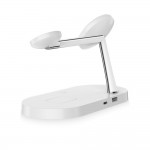 Tech-Protect Φορτιστής Magsafe Άσπρος A12 3in1 Magnetic MagSafe Wireless Charger