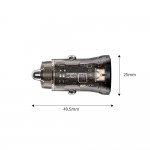 Tech-protect CC012 2-port Car Charger PD 45W QC 3.0 Black