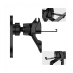 Tech-Protect MM15W-V6 Μαγνητική Βάση Αυτοκινήτου με Ασύρματη Φόρτιση 15W για MagSafe, Μαύρη