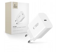 Tech-Protect Φορτιστής Χωρίς Καλώδιο με Θύρα USB-C 20W Power Delivery Λευκός, NC20W