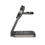 Tech-Protect Φορτιστής Magsafe 15W Μαύρος QI15W-A28 , 3 in1for Apple devices