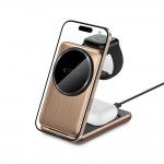 Tech-Protect Αναδιπλωμένος Φορτιστής Magsafe Μαύρος, QI15W-A42 3 σε 1 και Μαγνητική Βάση for Apple devices Tech-Protect Αναδιπλωμένος Φορτιστής Magsafe Μαύρος, QI15W-A42 3 σε 1 και Μαγνητική Βάση for Apple devices