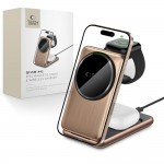 Tech-Protect Αναδιπλωμένος Φορτιστής Magsafe Μαύρος, QI15W-A42 3 σε 1 και Μαγνητική Βάση for Apple devices Tech-Protect Αναδιπλωμένος Φορτιστής Magsafe Μαύρος, QI15W-A42 3 σε 1 και Μαγνητική Βάση for Apple devices