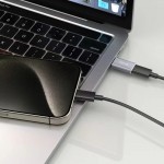 Tech-Protect Ultraboost Μετατροπέας USB-C male σε Lightning female Γκρι