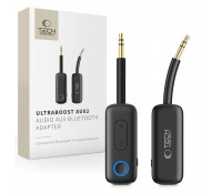 TECH-PROTECT ULTRABOOST AU02 AUDIO ADAPTER AUX BLUETOOTH 5.4 BLACK