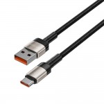 Tech-Protect Ultraboost Evo Titanium USB-C Cable 100W/5A, 2m, Titanium