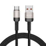 Tech-Protect Ultraboost Evo Titanium USB-C Cable 100W/5A, 2m, Titanium