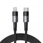 Tech-Protect Ultraboost Braided USB-C to Lightning Cable 20W Γκρι 2m