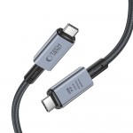 Καλώδιο Tech-Protect Ultraboost Max- Usb 4.0 8K 40 GBS Type-C Cable PD240W 200Cm Grey