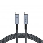 Καλώδιο Tech-Protect Ultraboost Max- Usb 4.0 8K 40 GBS Type-C Cable PD240W 200Cm Grey