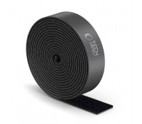 Tech-protect Velcro Cable Organizer 300cm Black