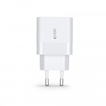 Tech-Protect Φορτιστής Χωρίς Καλώδιο με Θύρα USB-A και Θύρα USB-C 30W Power Delivery / Quick Charge 3.0 Λευκός (C30W)
