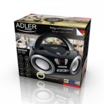 AD1181|ADLER PORTABLE CD USB BOOMBOX