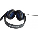 SADES Gaming Headset Tpower με 40mm ακουστικά, Blue