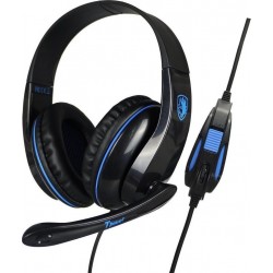 SADES Gaming Headset Tpower με 40mm ακουστικά, Blue