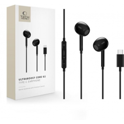 Tech-Protect UltraBoost Core G2 Ακουστικά In-Ear USB-C Μαύρα