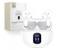 Tech-Protect UltraBoost TWS Earphone Pro G2 Ασύρματα Ακουστικά λευκό