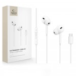 Tech-Protect UltraBoost Type-C Earphone Core G3 – Ενσύρματα Ακουστικά USB-C, Λευκά Tech-Protect UltraBoost Type-C Earphone Core G3 – Ενσύρματα Ακουστικά USB-C, Λευκά