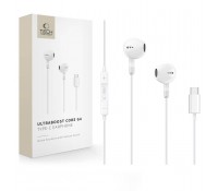 Tech-Protect UltraBoost Core G4 Type-C – Ενσύρματα Ακουστικά με USB-C – Λευκά