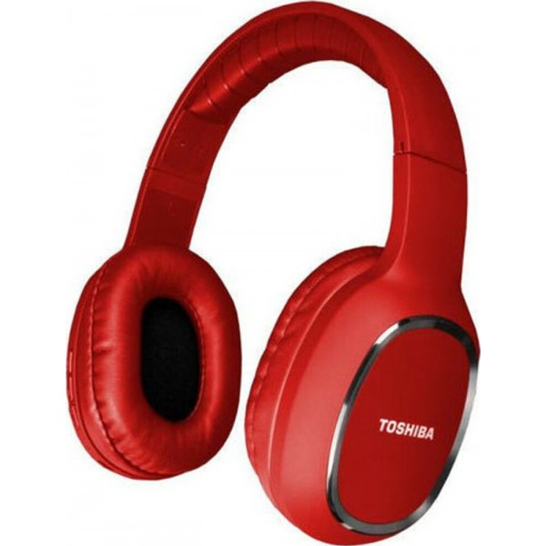RZE-BT160H-RED TOSHIBA AUDIO BLUETOOTH SPORT RUBBER COATED STEREO HEADPHONE RED