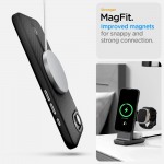 Spigen Enzo Aramid MagSafe Back Cover Μαύρο για το iPhone 16e/17e, ACS09153