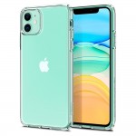 Spigen Liquid Crystal Back Cover Σιλικόνης Crystal Clear iPhone 11 Spigen Liquid Crystal Back Cover Σιλικόνης Crystal Clear iPhone 11