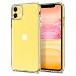 Spigen Liquid Crystal Back Cover Σιλικόνης Crystal Clear iPhone 11 Spigen Liquid Crystal Back Cover Σιλικόνης Crystal Clear iPhone 11