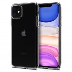 Spigen Liquid Crystal Back Cover Σιλικόνης Crystal Clear iPhone 11 Spigen Liquid Crystal Back Cover Σιλικόνης Crystal Clear iPhone 11