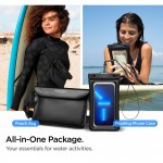 SPIGEN A621 UNIVERSAL WATERPROOF CASE & WAIST BAG BLACK, ΜΕΧΡΙ 6.9-INCH