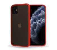 VENNUS Θήκη Color Button VNS-0029 για iPhone 11 Pro, κόκκινη