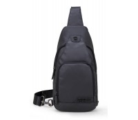 ARCTIC HUNTER τσάντα Crossbody XB13005, 4L, αδιάβροχη, μαύρη